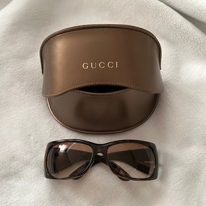Gucci Brown Vintage Sunglasses